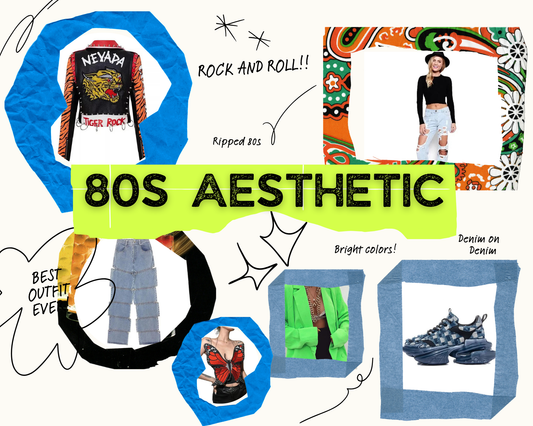 80's aesthetic clothing