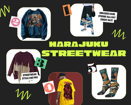 Exploring the Vibrant World of Harajuku Streetwear: