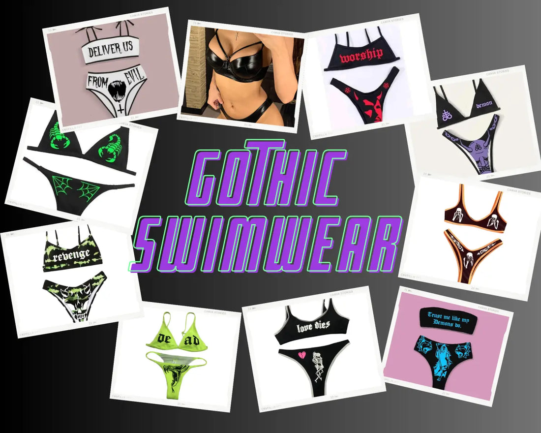 gothic siwmwear