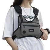 Adjustable Tactical Vest Chest Bag Large Capacity