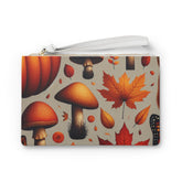Amelia Harvest Clutch Bag with Autumn Pumpkin Design
