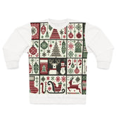Area Christmas Sweatshirt with Enchanted Holiday Sparkle XS