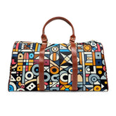 Area Travel Bags with Multicolored Geometric Patterns 20’’