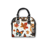 Autumn Print Area Shoulder Handbag by Amber Lancaster
