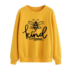 Bee Kind Vegan Friendly Sweatshirt - SWEATSHIRT