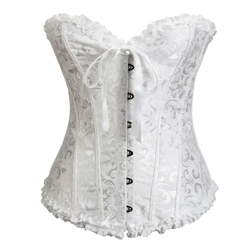 Belly Lace Up Bridal Corset