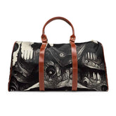 Black and White Gothic Inspired Area Travel Bag 20’’ x 12’’
