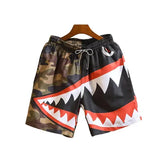 Cartoon Animals Beach Shorts