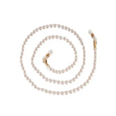 Chain Pearl Beaded Eyewear Holder Accessory