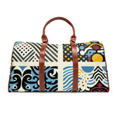 Chic Area Travel Bags with Grid Pattern Design 20’’ x 12’’