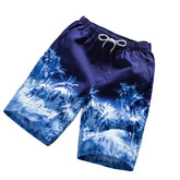 Coconut Palm Tree Beach Shorts