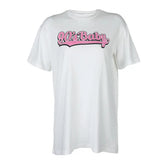 Cotton 90s Baby T-Shirt for Adults White / M