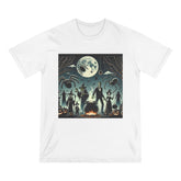 Cotton Halloween T Shirt with Spellbinding Shadows Design