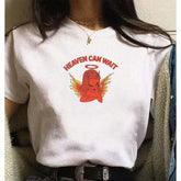 Cotton Heaven Can Wait Devil T-Shirt