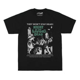 Cotton Living Dead T-Shirt for Horror Fans Black / XS