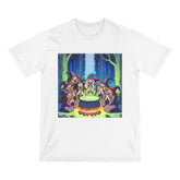 Cotton T-Shirt Witches Forest Scene Timeless Fright Night