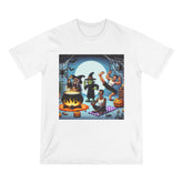 Cotton T Shirt with Classically Spooky Specters Design