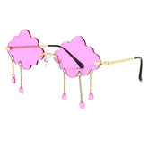 Cyberpunk Kitch Cloud Sunglasses