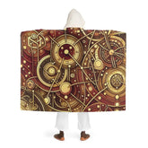 Elysia Solstice - Magical Hooded Sherpa Fleece Blanket