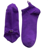 Embroidered Expression Candy Socks