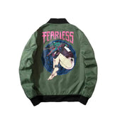 FEARIESS Bomber Zipper Jacket for Men