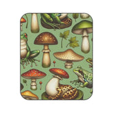 Fiona Fungistripe - Mushrooms & Frogs Picnic Blanket