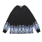 Fire Skull Punk Sweatshirt
