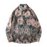 Floral Full Printed Long Sleeve Shirt