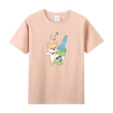 Funny Kawaii Cute Shiba Inu Dog T-shirt