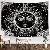 Galaxy Moon & Sun Wall Tapestry
