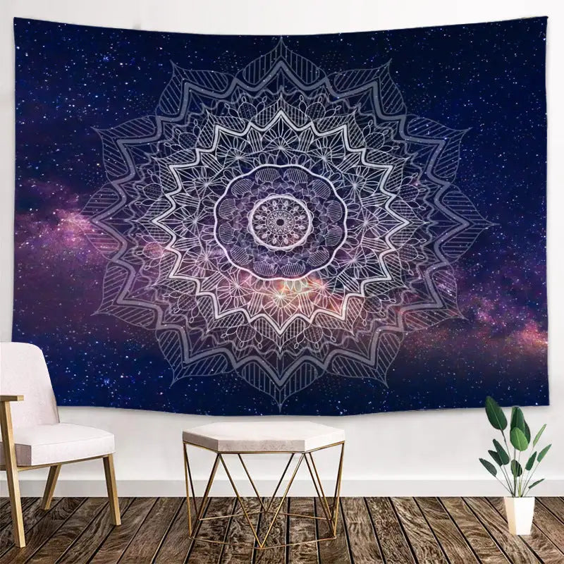 Galaxy Moon & Sun Wall Tapestry - 5 / 150x130cm
