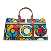 Geometric Travel Bag with Artistic Charm by Area 20’’ x