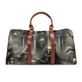 Goth Travel Bag Victorian Style Handbag 20’’ x 12’’ / Brown