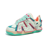 Graffiti Chunky Letter M Skateboard Sneakers Euro Size