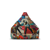 Graffiti City Vividly Designed Bean Bag Chair Cover 27’’ ×