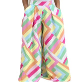 High Waist Pocket Long Loose Palazzo Pants