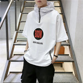 Hip Hop Street Style T Shirt font-face Casual Fit White / L