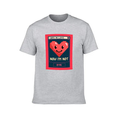 I was in Love now I’m not BYE! T-shirt - XS / Gray