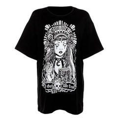 In Goth We Trust Dark Witch T-Shirt In Goth We Trust Dark Witch T-Shirt