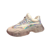 Jelly Laser PU Vegan Sports Shoes