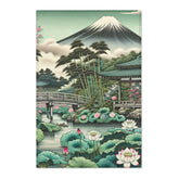 ’Kiyoshi Hokusai - Japanese Rug’