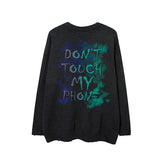 Knitted Off Shoulder Plus Size Sweater Cool Dark Fashion