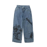 Life’s Thorns Wide Leg Jeans