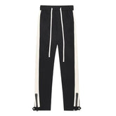 Loose Elastic Waist Joggers for Everyday Comfort S / Black