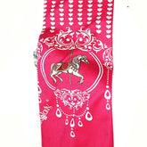 Love Trojan Horse Cotton Pantyhose Cartoon Style Red