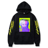 Lucy Cyberpunk Long Sleeve Hooded Sweatshirt Harajuku