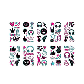 Luminous Glowing Temporary Waterproof Sticker Tattoo