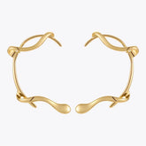 Non-Piercing Branches Ear Gold Color