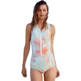 One Piece With Zipper Monokini