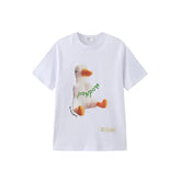 Ponpom Duck Round Neck T-Shirt